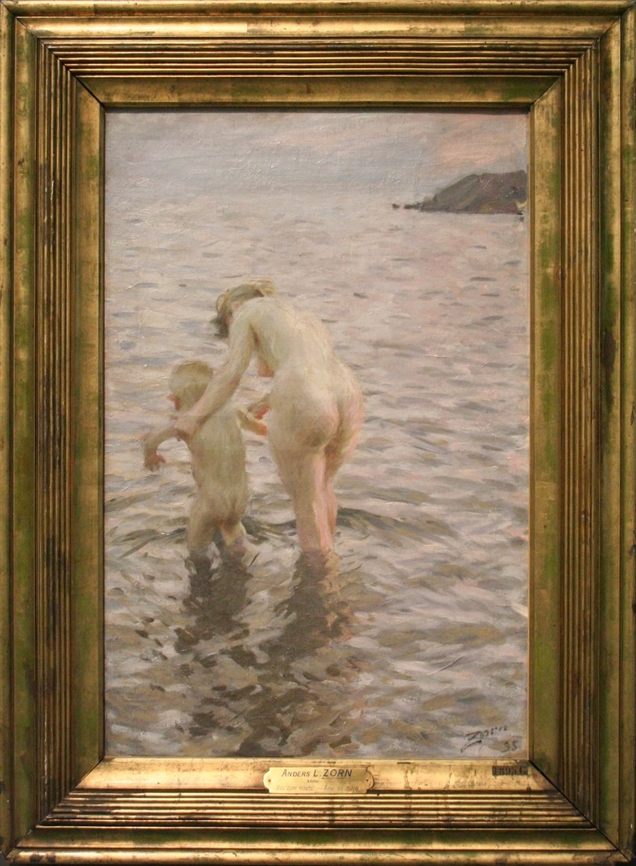 Med mor af Anders Leonard Zorn