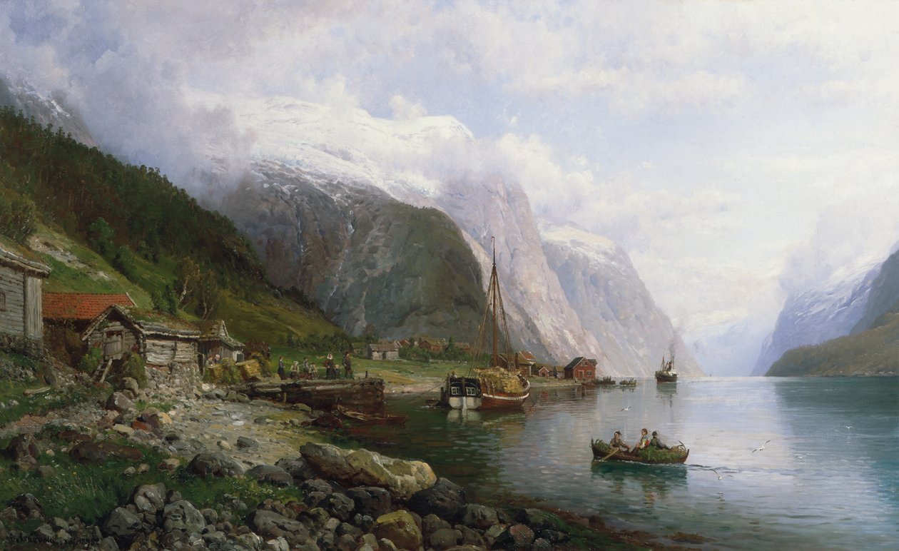 Afsnit fra Sognefjorden af Anders Askevold