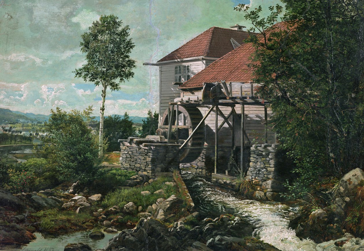 Dal fra en mølle af Anders Askevold
