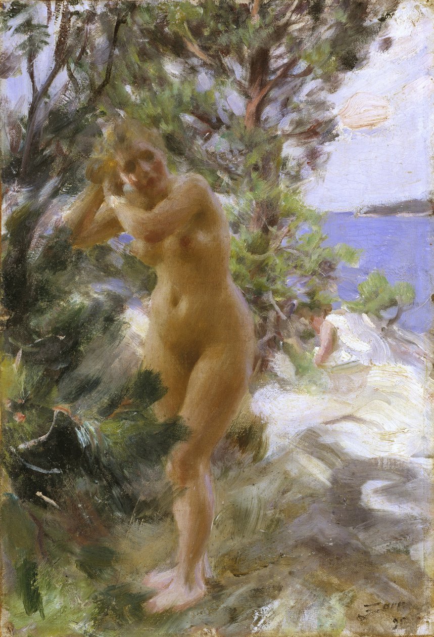 Efter Badet af Anders Leonard Zorn