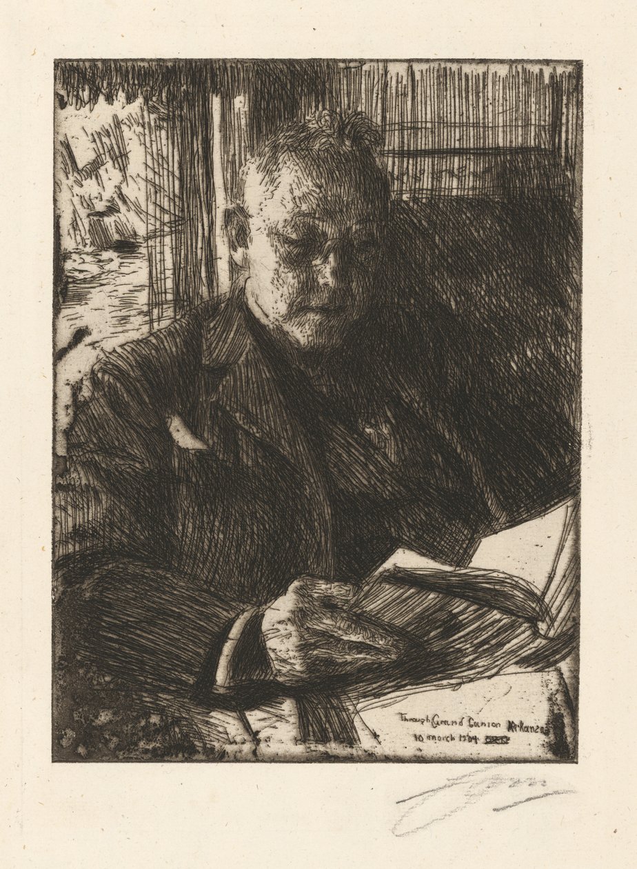 Charles Deering af Anders Leonard Zorn