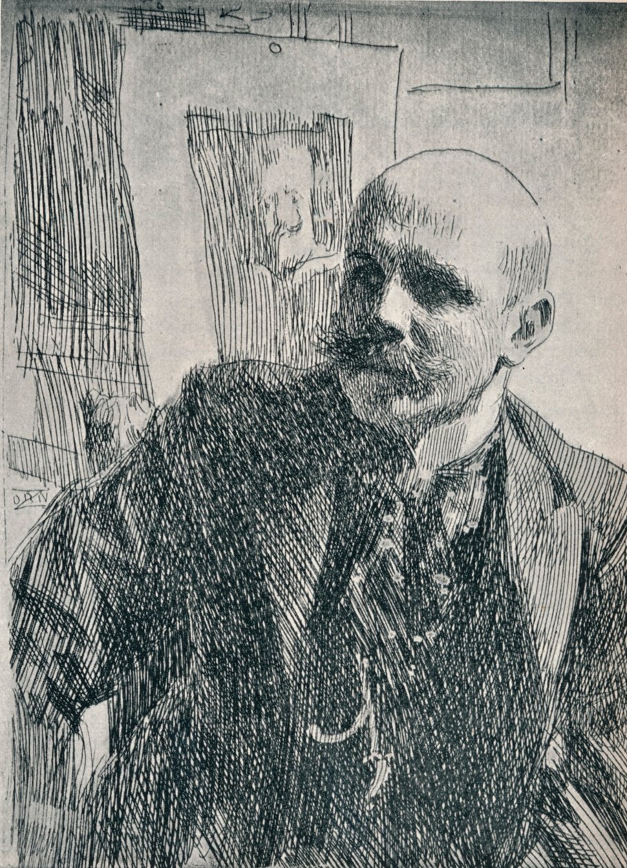Greve Georg von Rosen 1843-1923, svensk maler, 1893, 1898 af Anders Leonard Zorn