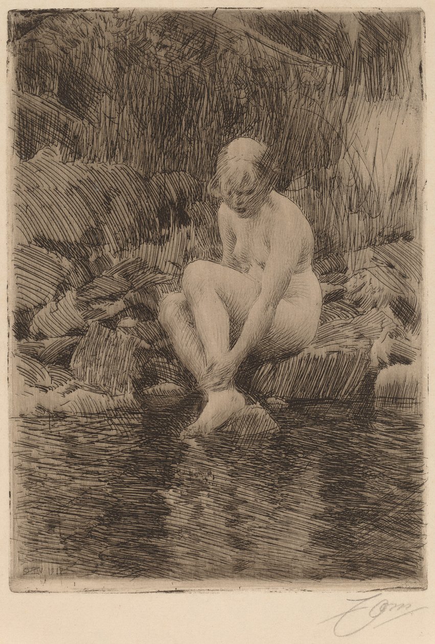 Dagmar, 1912. af Anders Leonard Zorn
