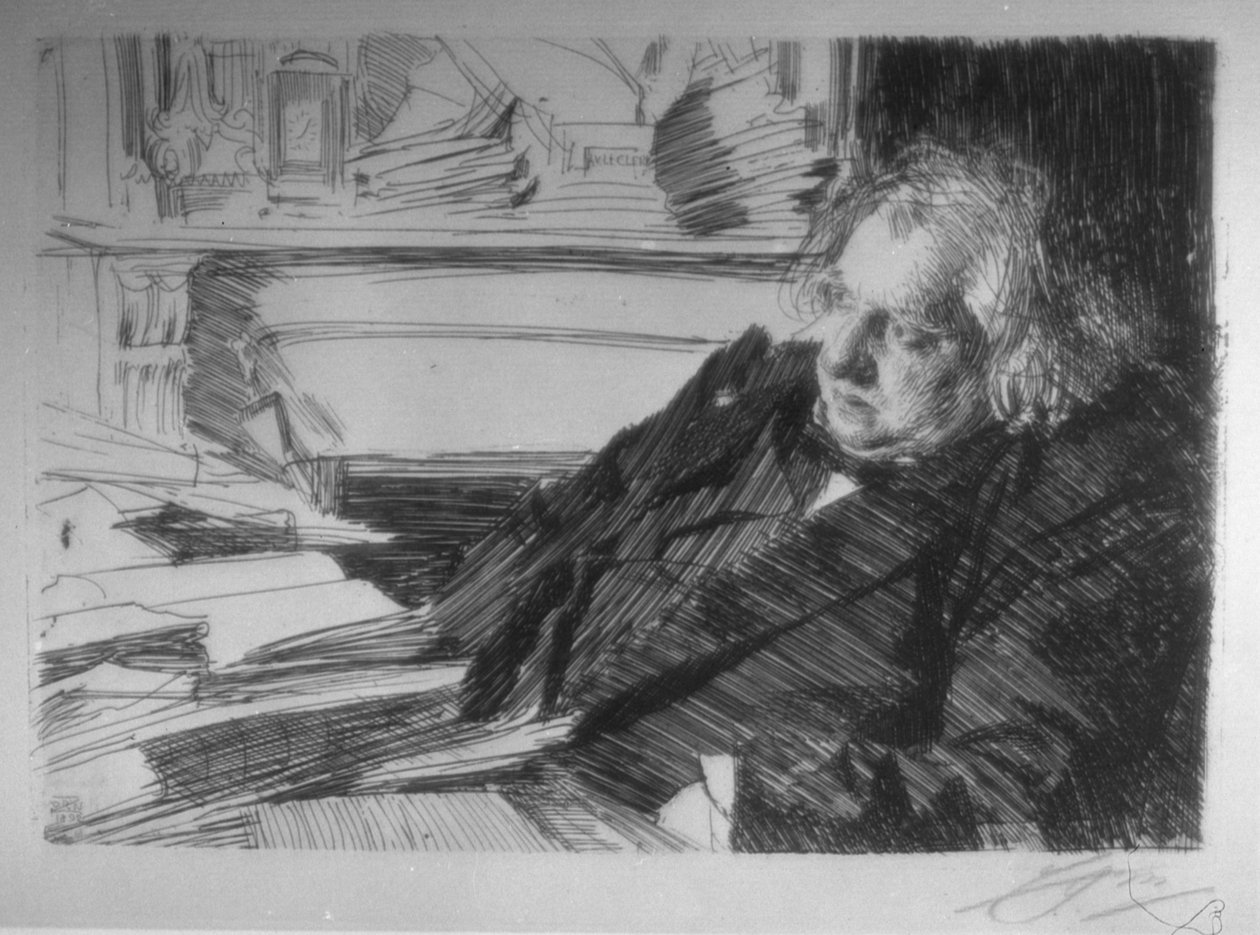 Ernest Renan af Anders Leonard Zorn