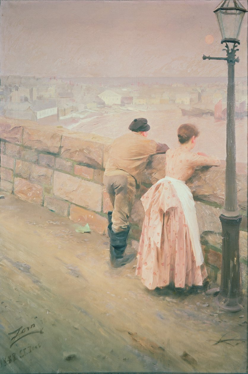 Fisherman, St. Ives, 1888 af Anders Leonard Zorn