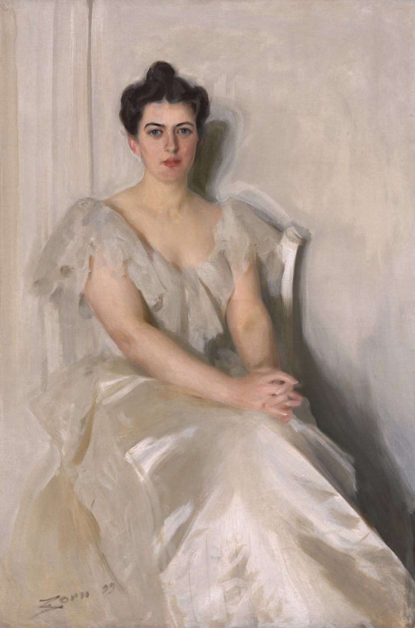 Frances Folsom Cleveland af Anders Leonard Zorn