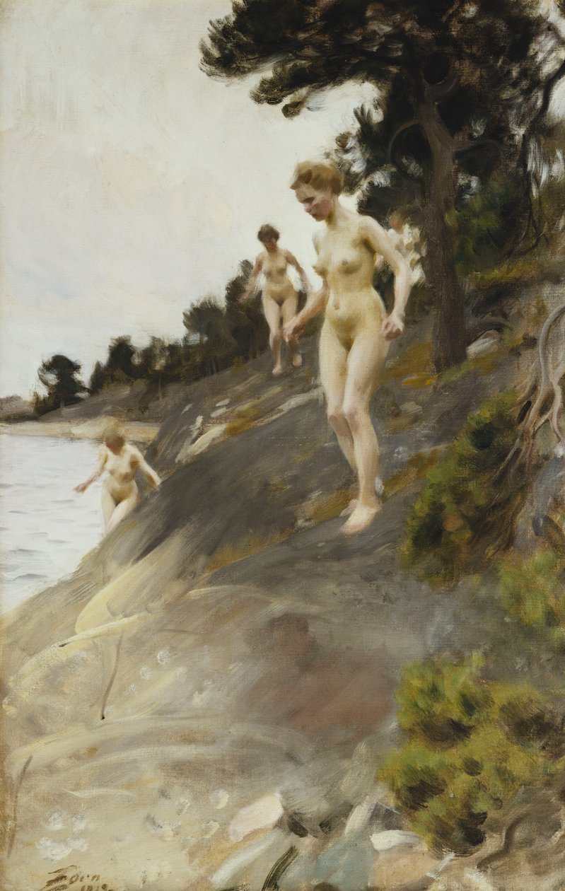 Bange; Skramda, 1912 af Anders Leonard Zorn