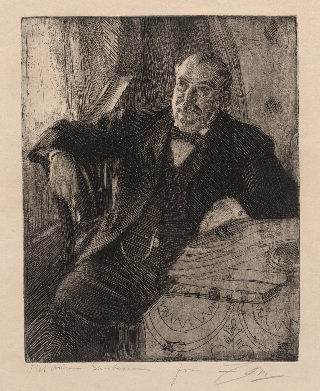 Grover Cleveland af Anders Leonard Zorn