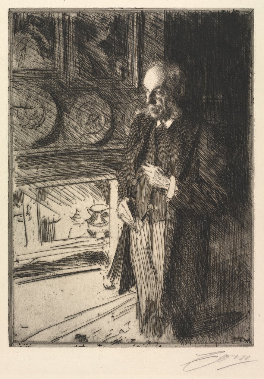 Herny Marquand, 1893. af Anders Leonard Zorn