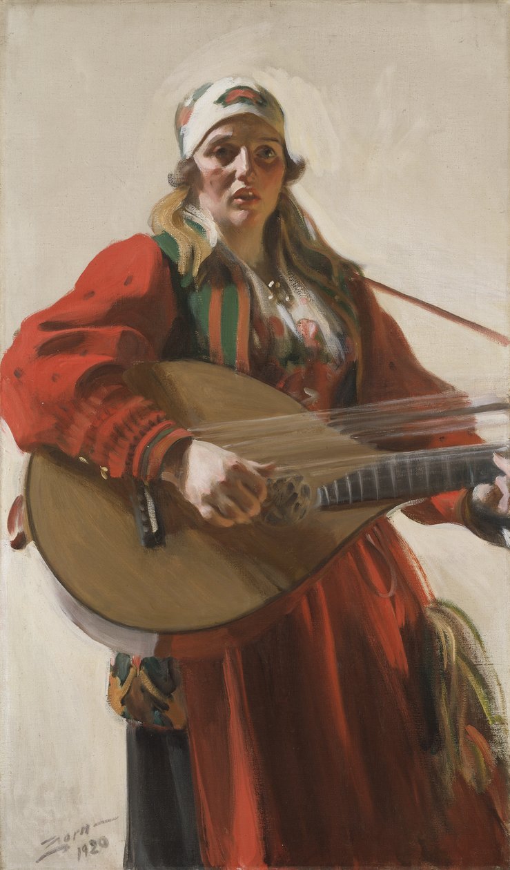 Home Tunes, 1920 af Anders Leonard Zorn