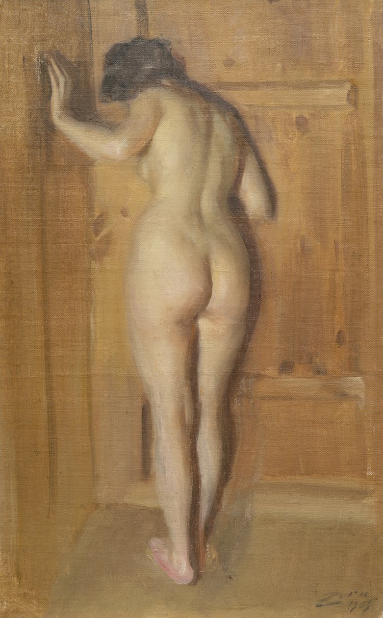 Kuvadorren (Kammerdøren) af Anders Leonard Zorn