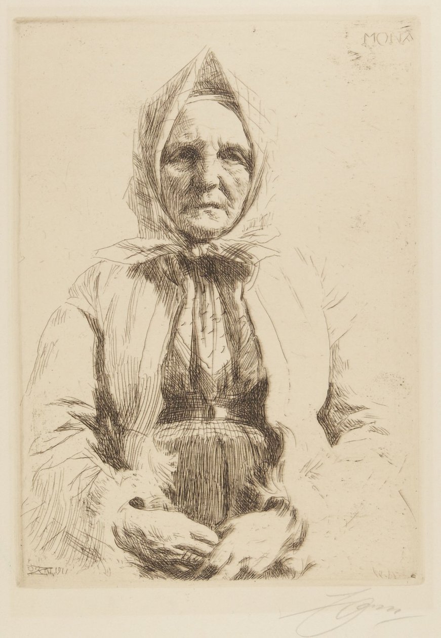 Her af Anders Leonard Zorn
