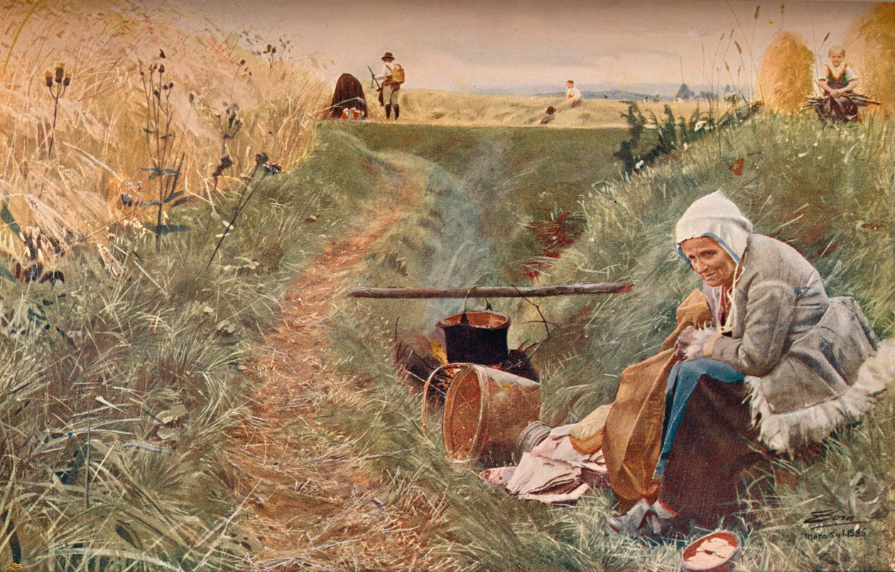 Vort daglige brød, 1886 af Anders Leonard Zorn