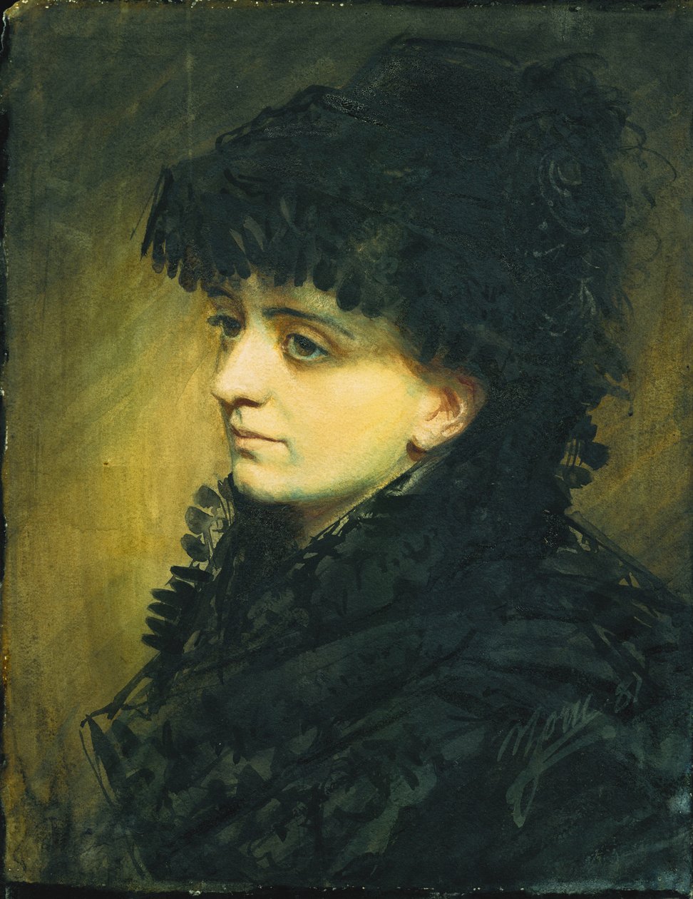 Portræt af Jeanna Heijkenskjold, 1881 af Anders Leonard Zorn