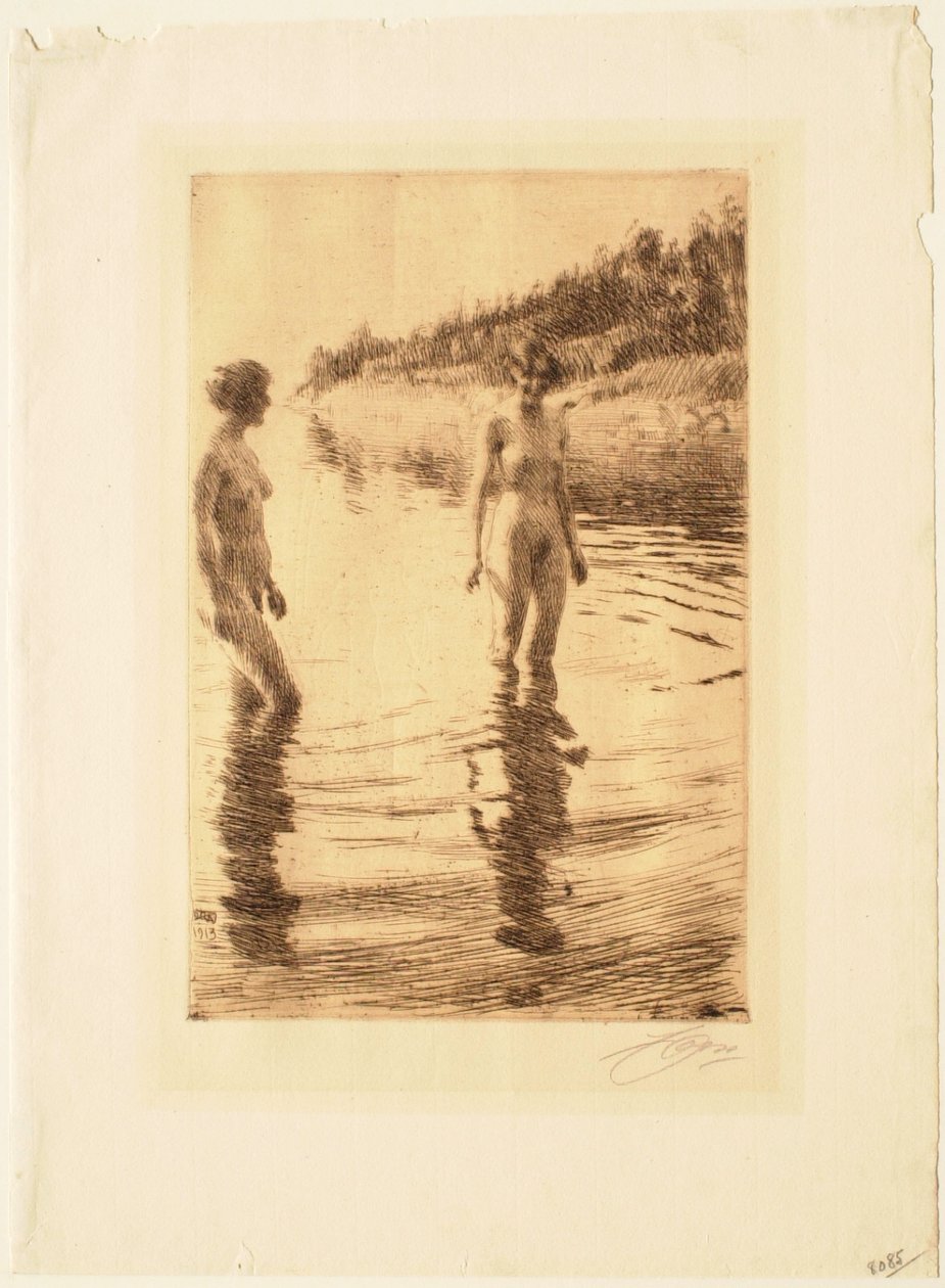 Flach af Anders Leonard Zorn