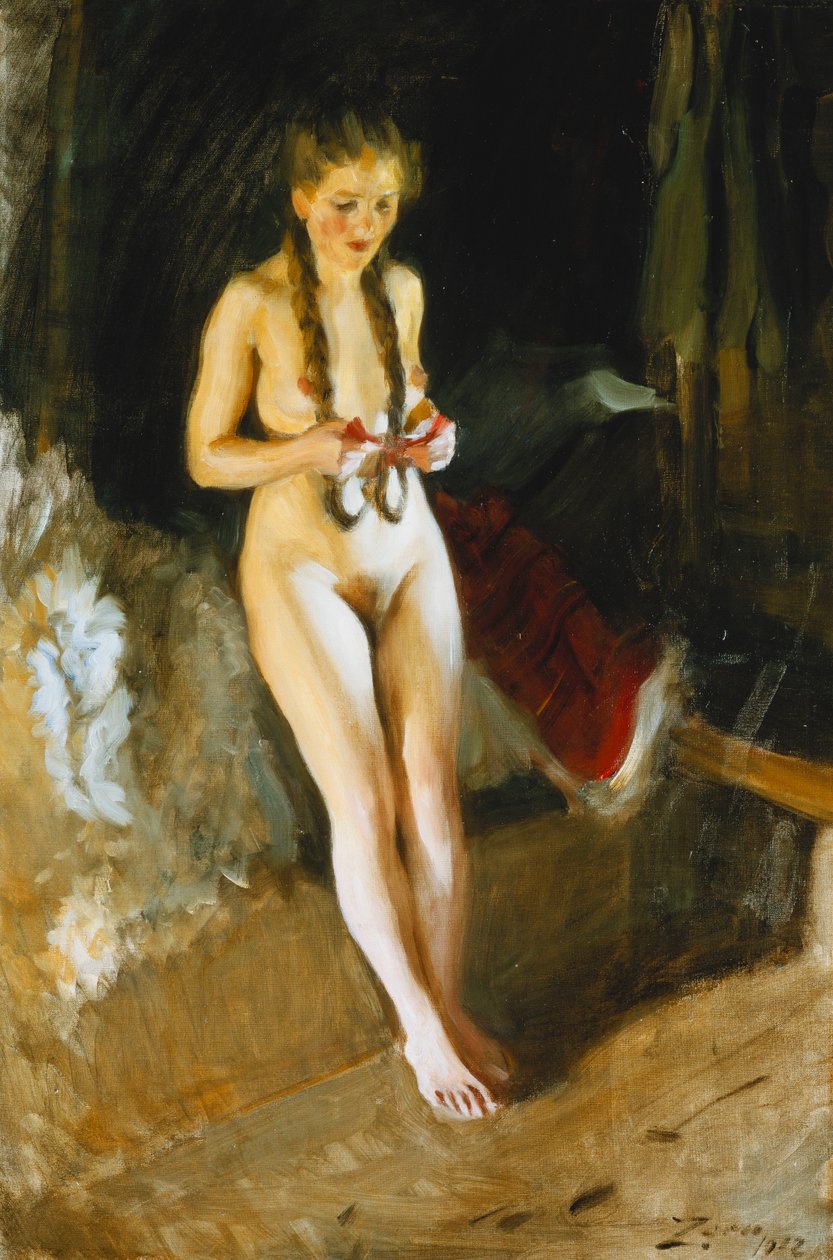 Signe, 1912 af Anders Leonard Zorn