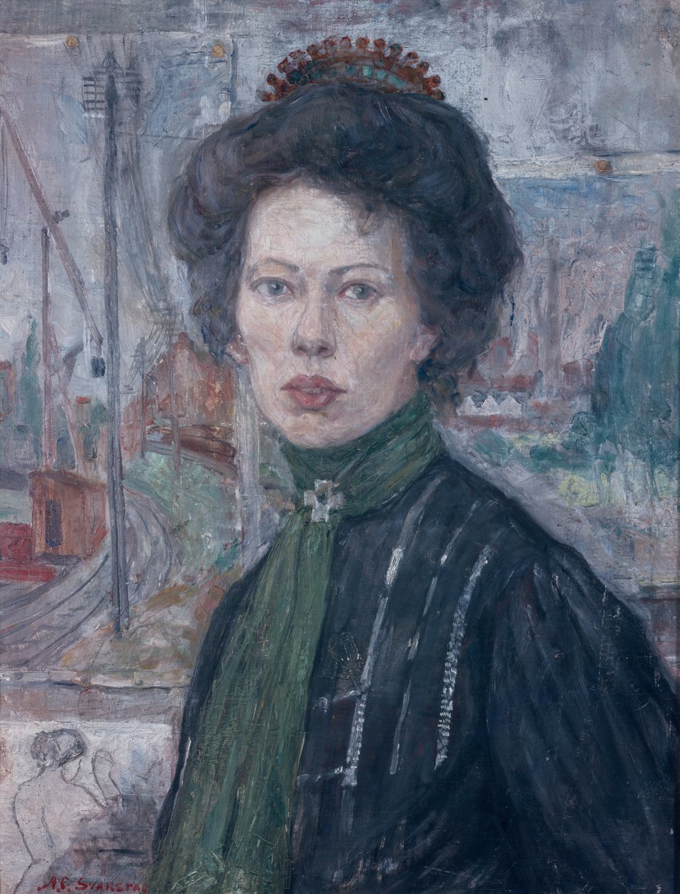 Kunstner Thora Holmstrøm af Anders Svarstad