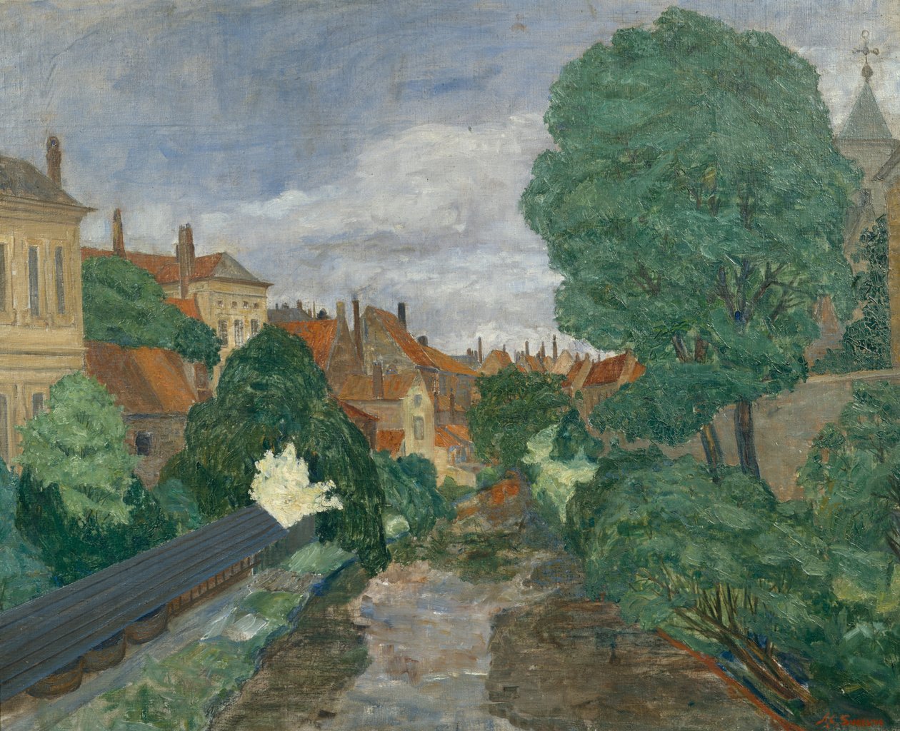 Kanal i Brugge af Anders Svarstad