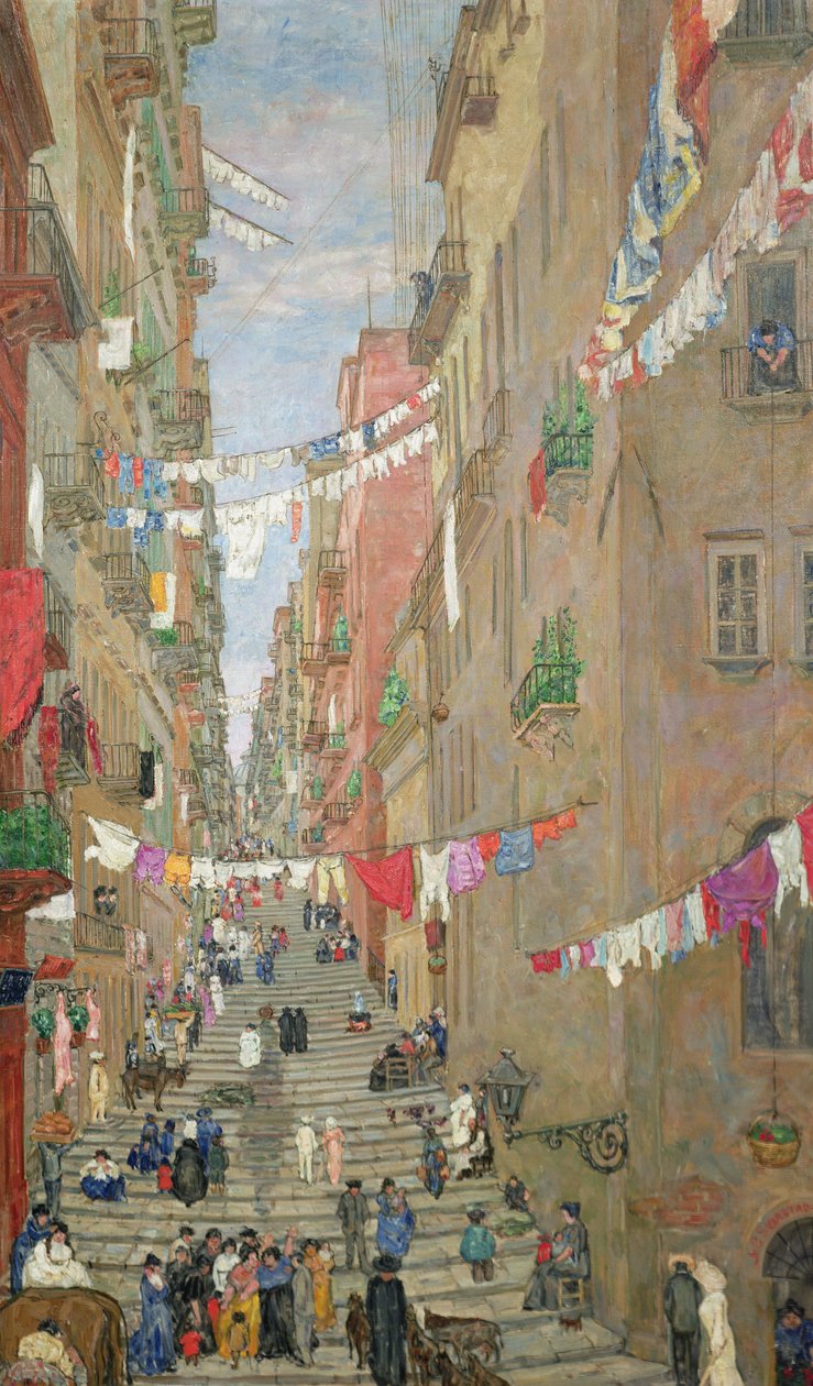 Pallonetto di Santa Lucia, Napoli af Anders Svarstad
