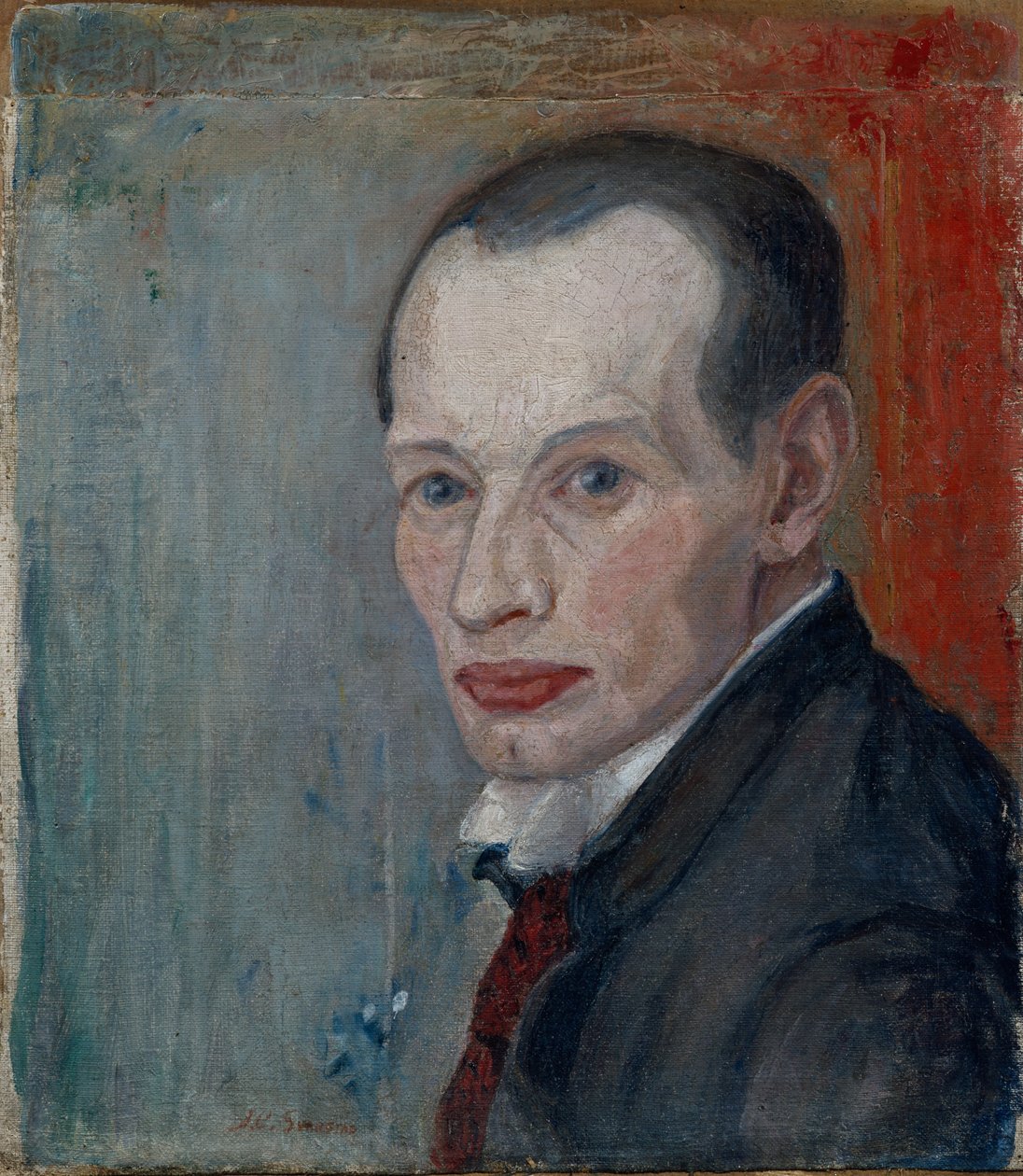 Selvportræt af Anders Svarstad
