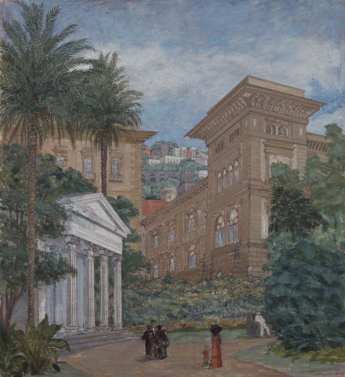 Virgils tempel (Napoli) af Anders Svarstad