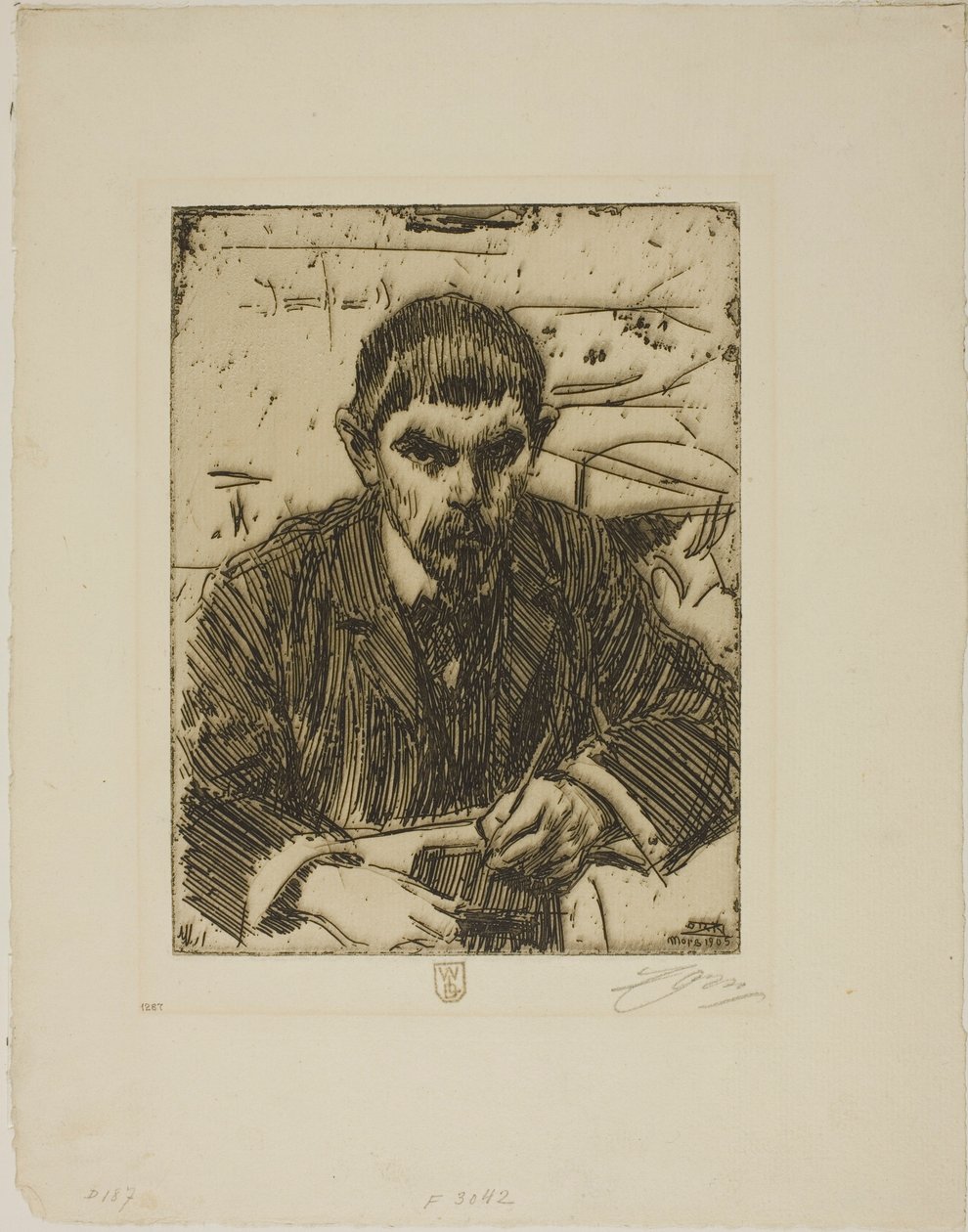 Albert Engstrøm af Anders Zorn