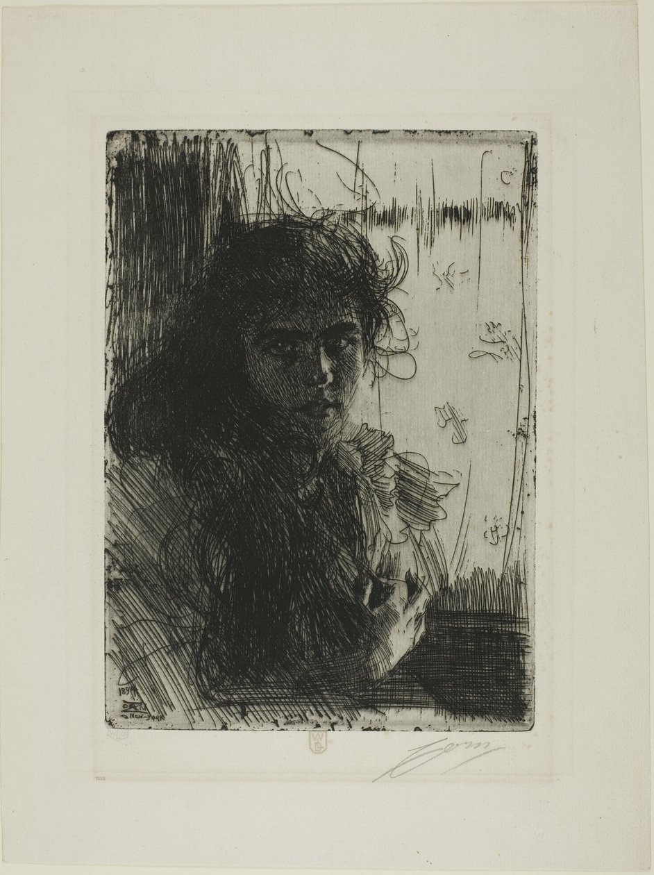 En irsk pige eller Annie af Anders Leonard Zorn