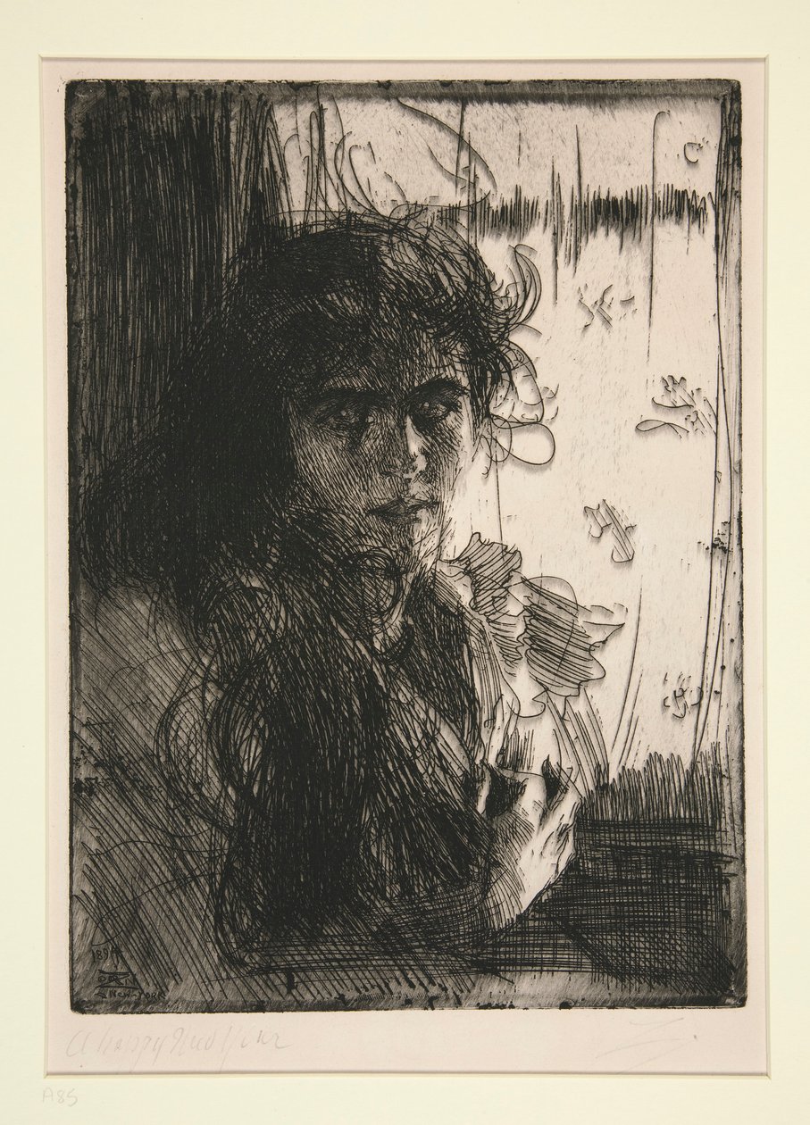 En irsk pige eller Annie af Anders Leonard Zorn