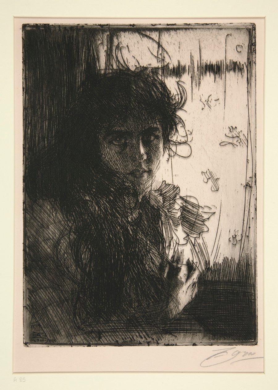 En irsk pige eller Annie af Anders Leonard Zorn