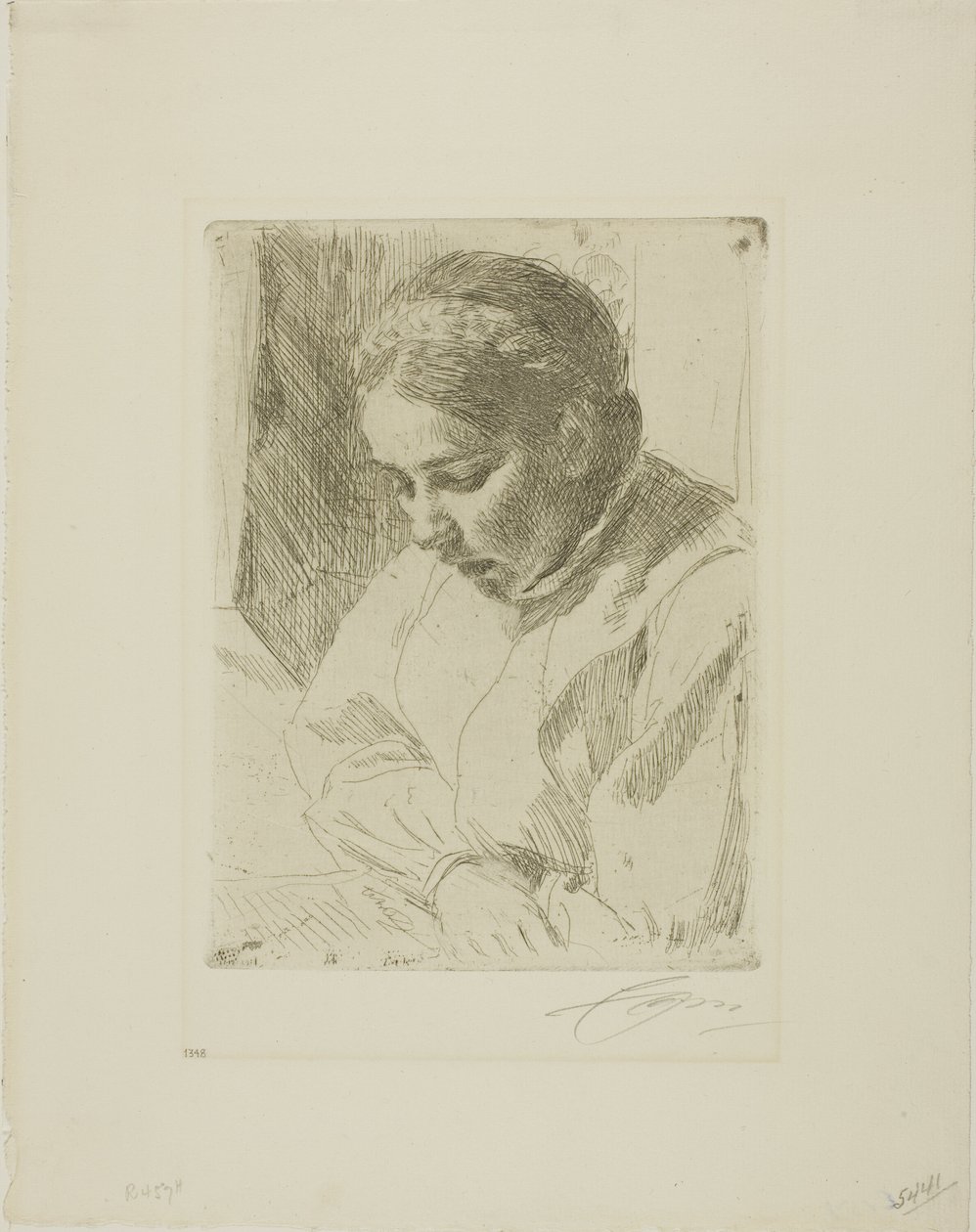 Ved Bøn af Anders Leonard Zorn