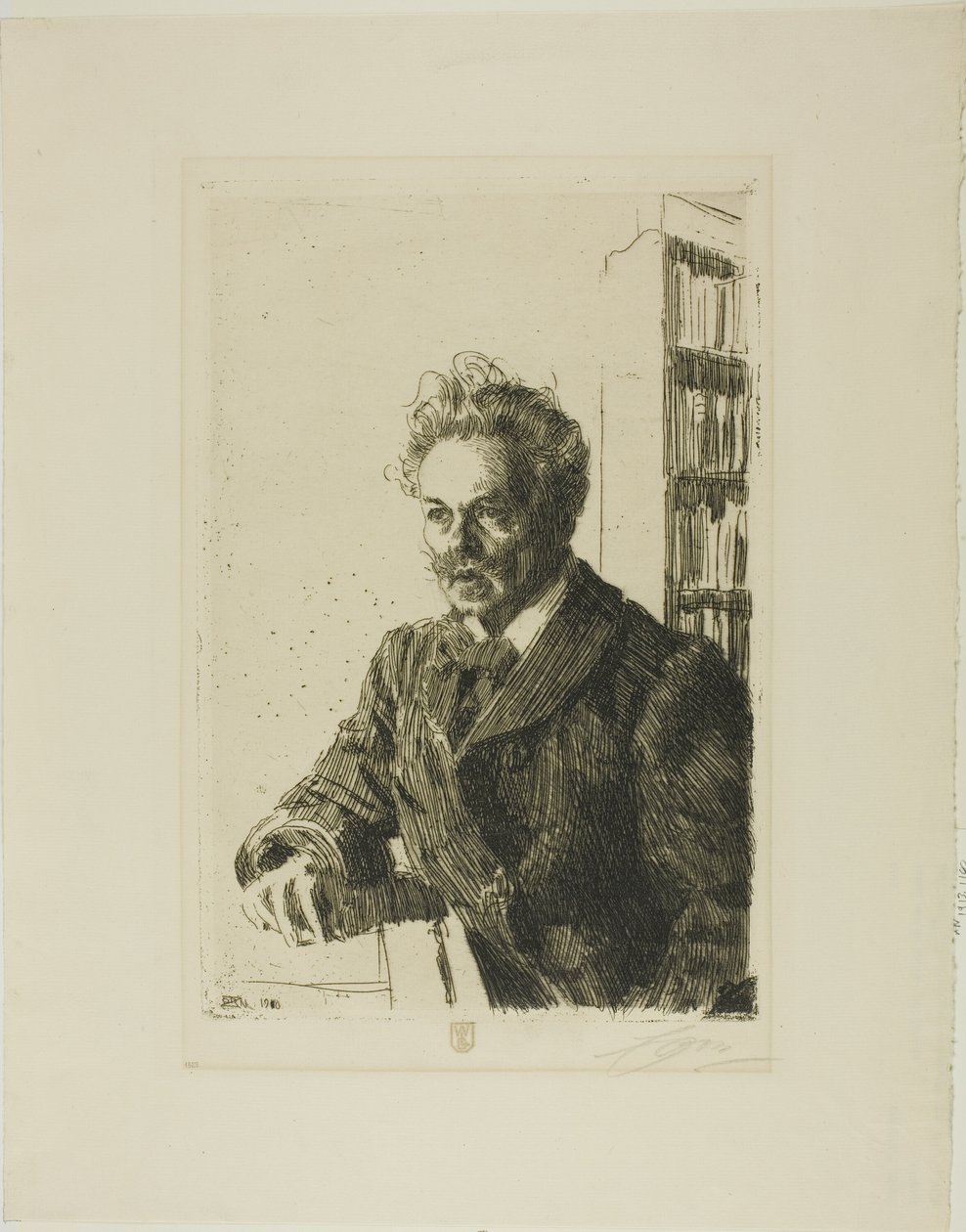 August Strindberg af Anders Leonard Zorn
