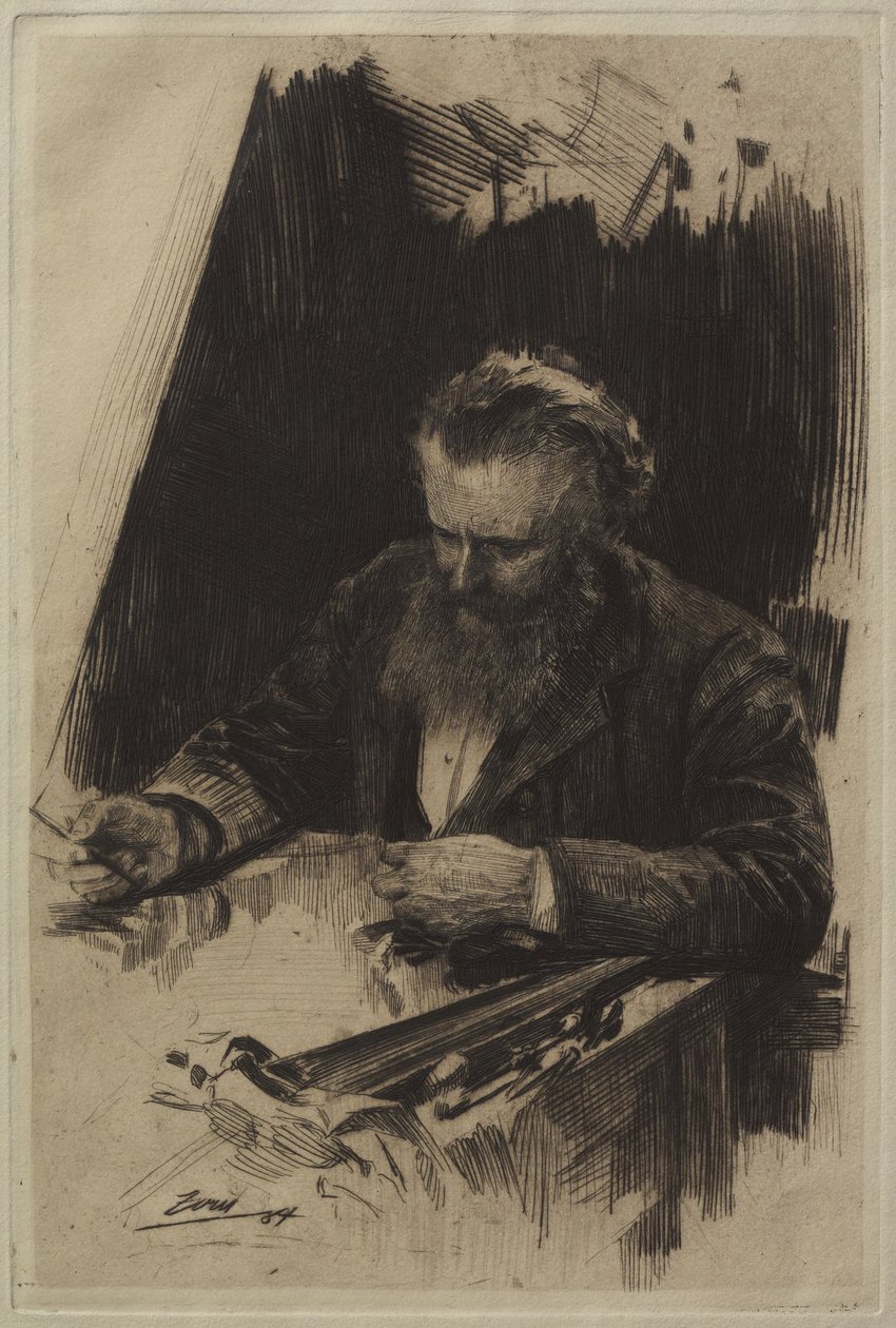 Axel Herman Hägg III af Anders Zorn