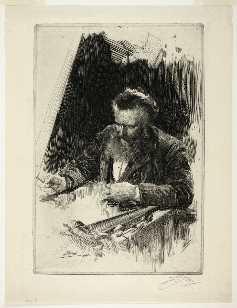 Axel Herman Haig III af Anders Leonard Zorn