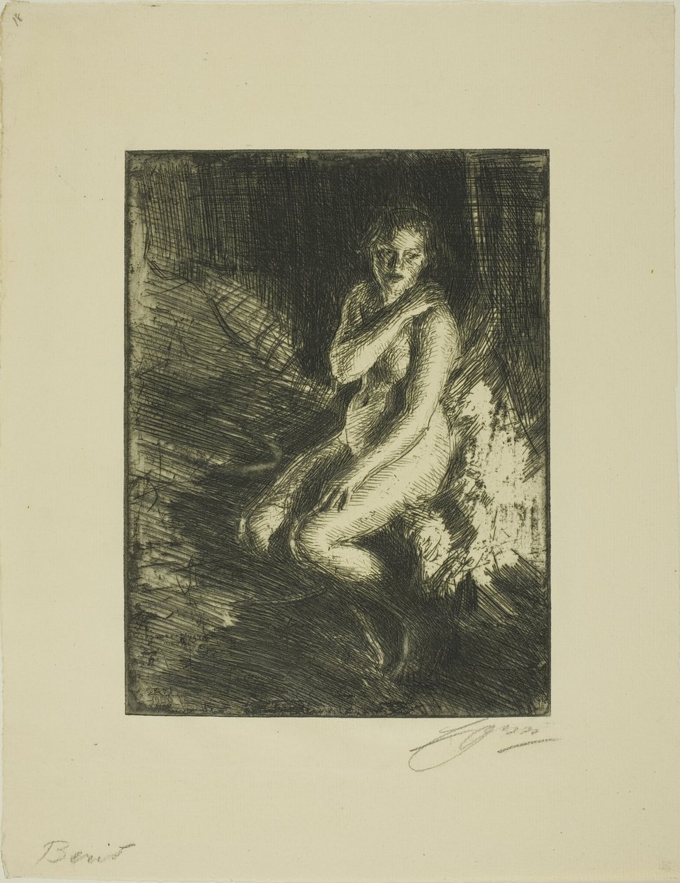 Berit af Anders Leonard Zorn