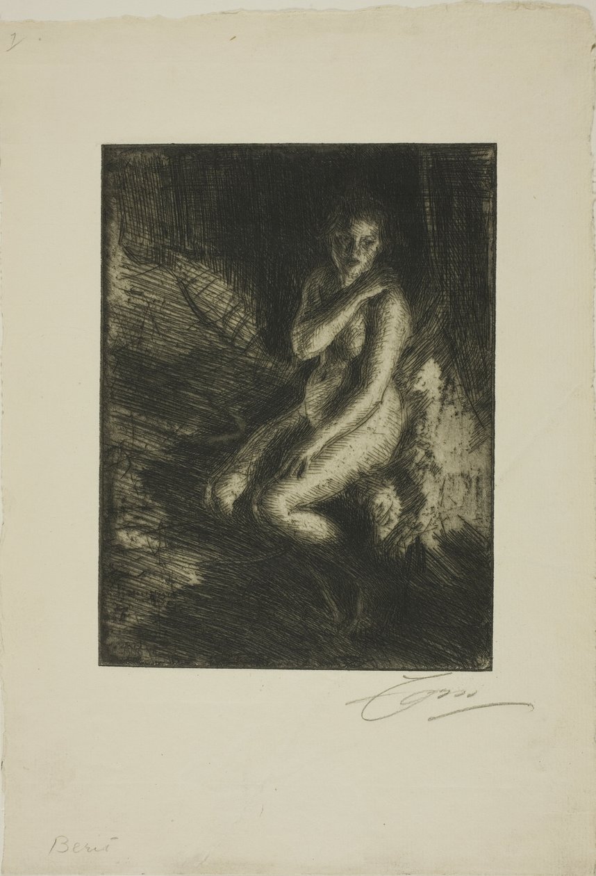Berit af Anders Leonard Zorn