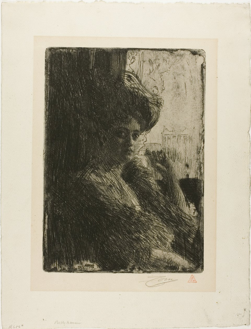 Betty Nansen af Anders Leonard Zorn