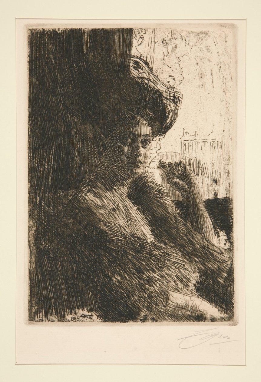 Betty Nansen af Anders Leonard Zorn