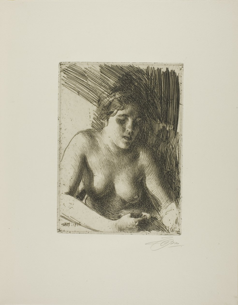 Buste af Anders Leonard Zorn