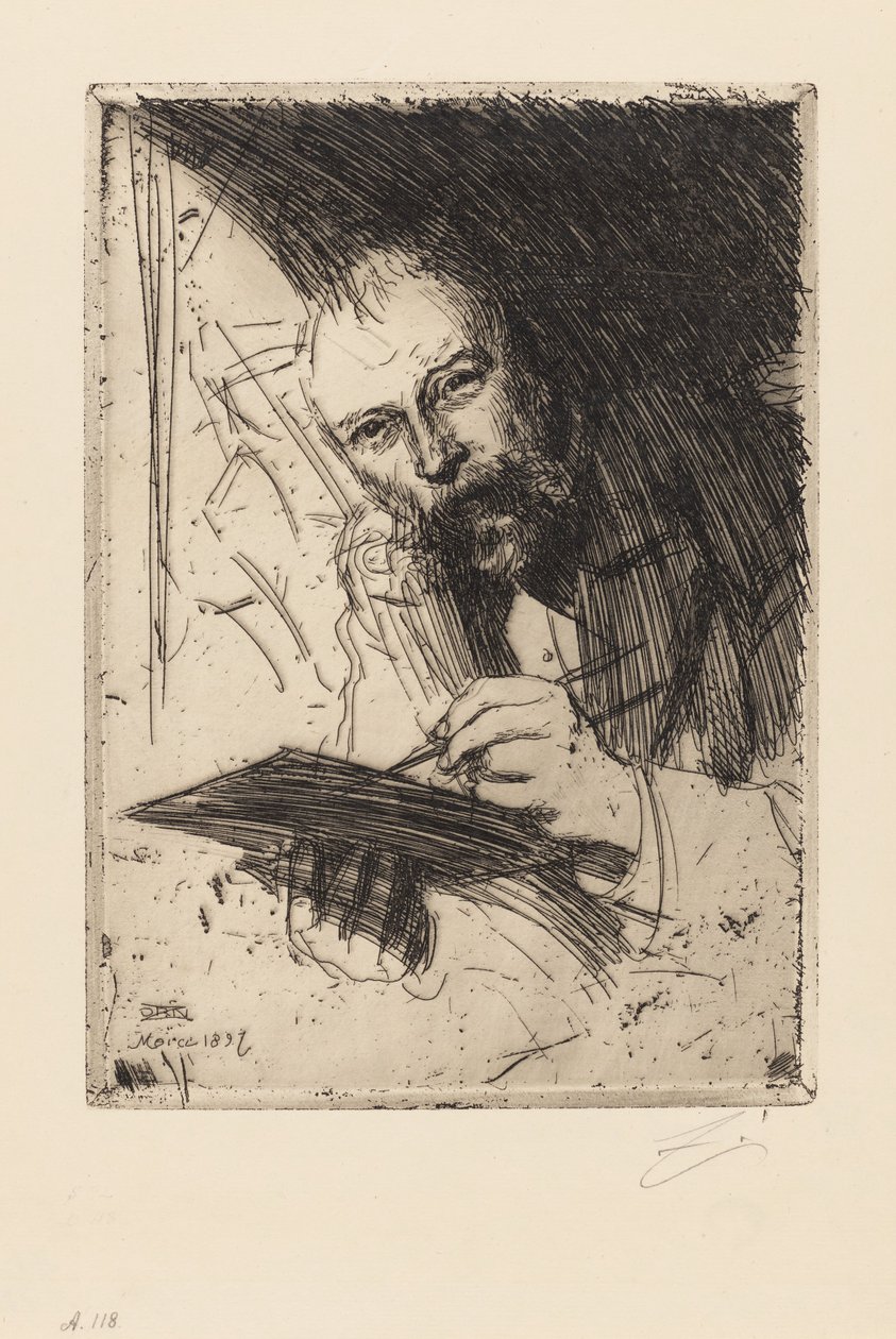 Carl Larsson af Anders Zorn