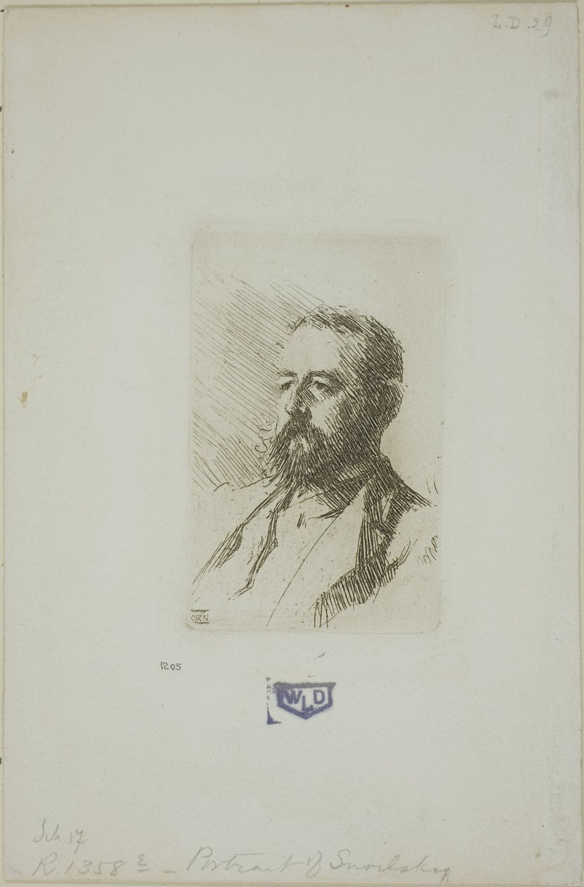 Carl Snoilsky af Anders Leonard Zorn
