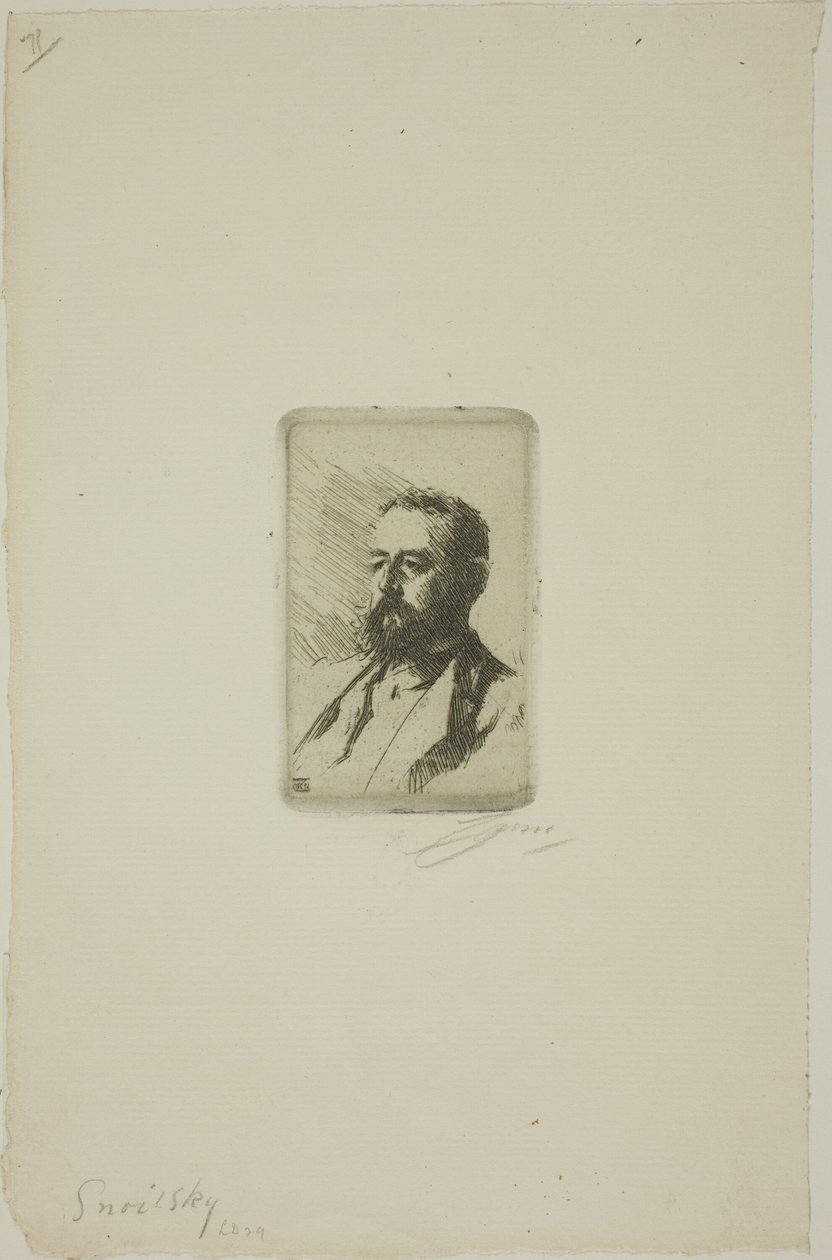 Carl Snoilsky af Anders Leonard Zorn