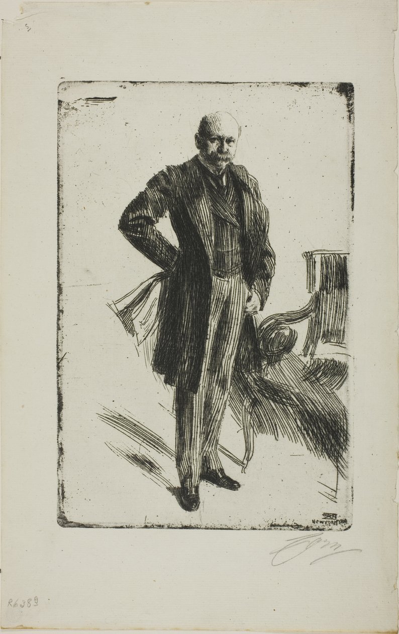 Oberst Lamont I (Hel længde) af Anders Leonard Zorn
