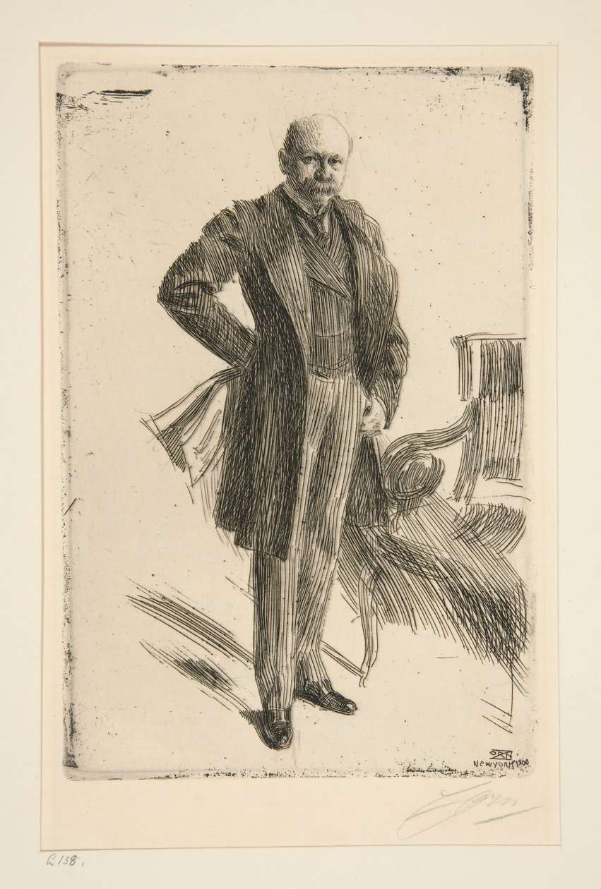 Oberst Lamont I af Anders Leonard Zorn