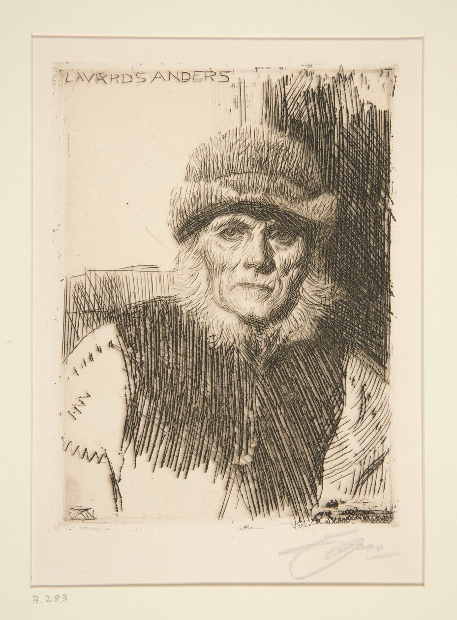 Dalarna-bonde af Anders Zorn