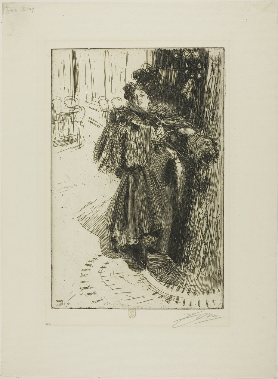 Effet de Nuit III af Anders Leonard Zorn