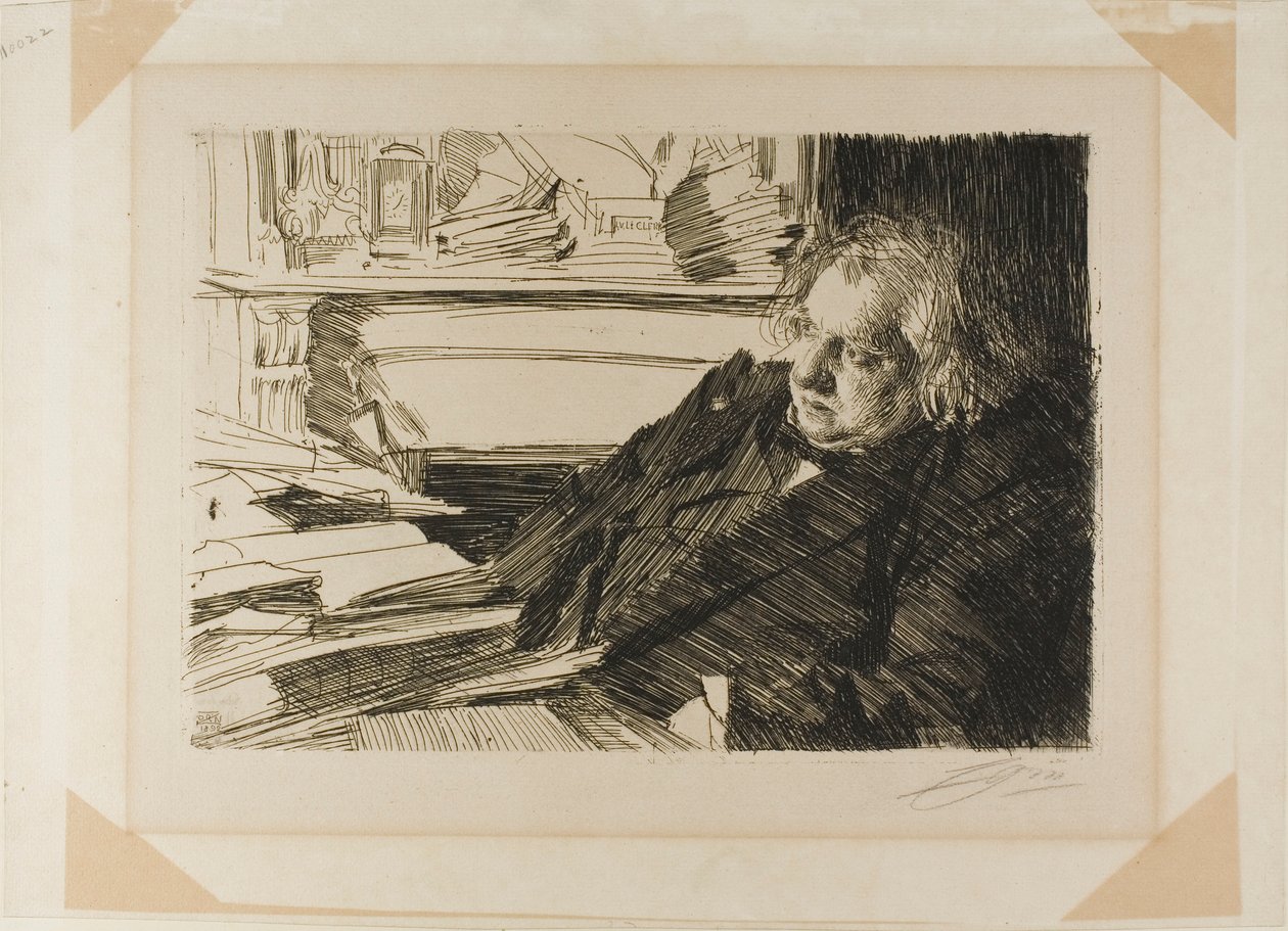 Ernest Renan af Anders Leonard Zorn