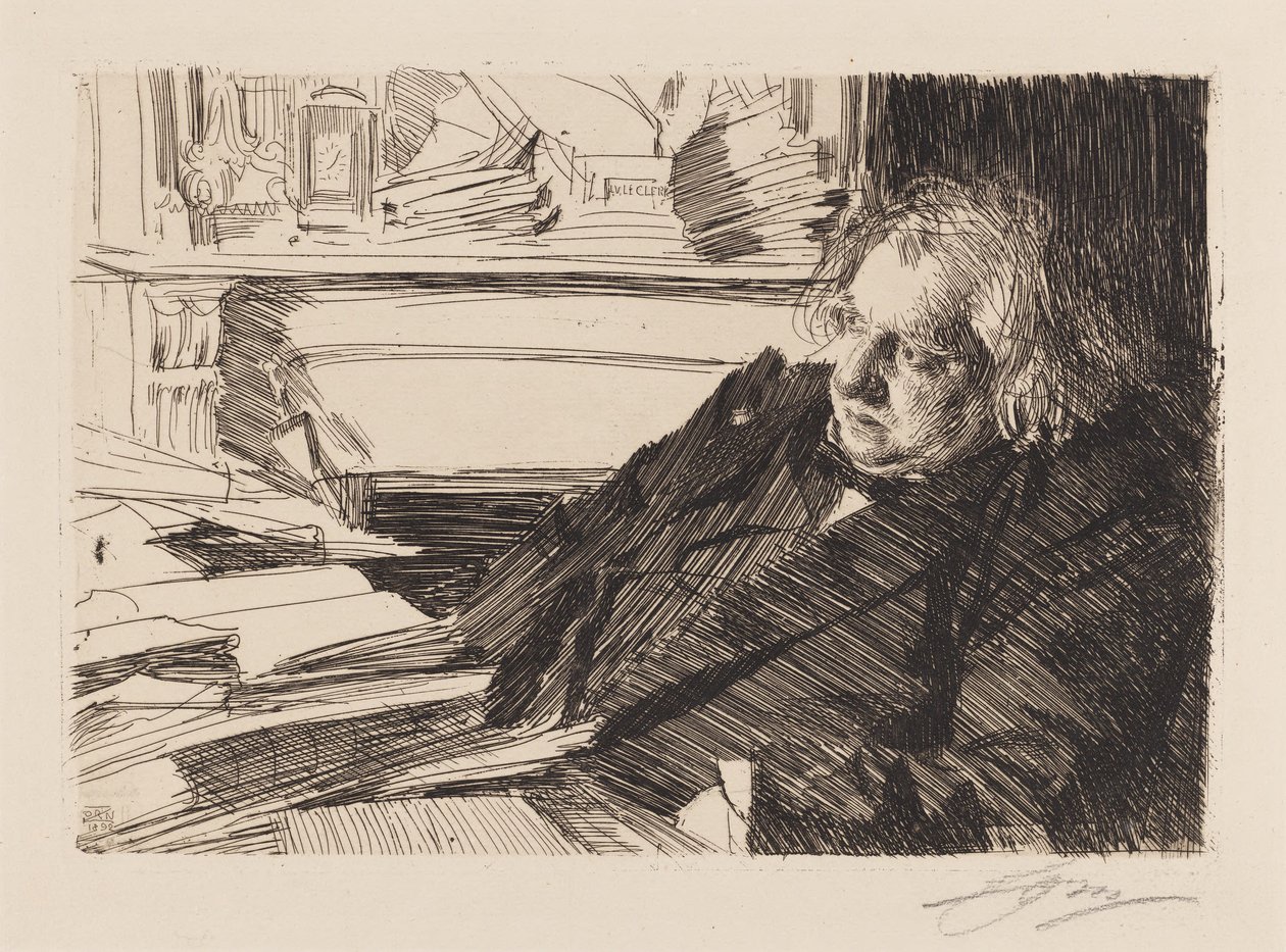 Ernest Renan af Anders Zorn