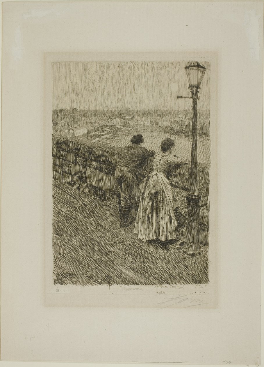 Fisker ved Saint Ives af Anders Leonard Zorn