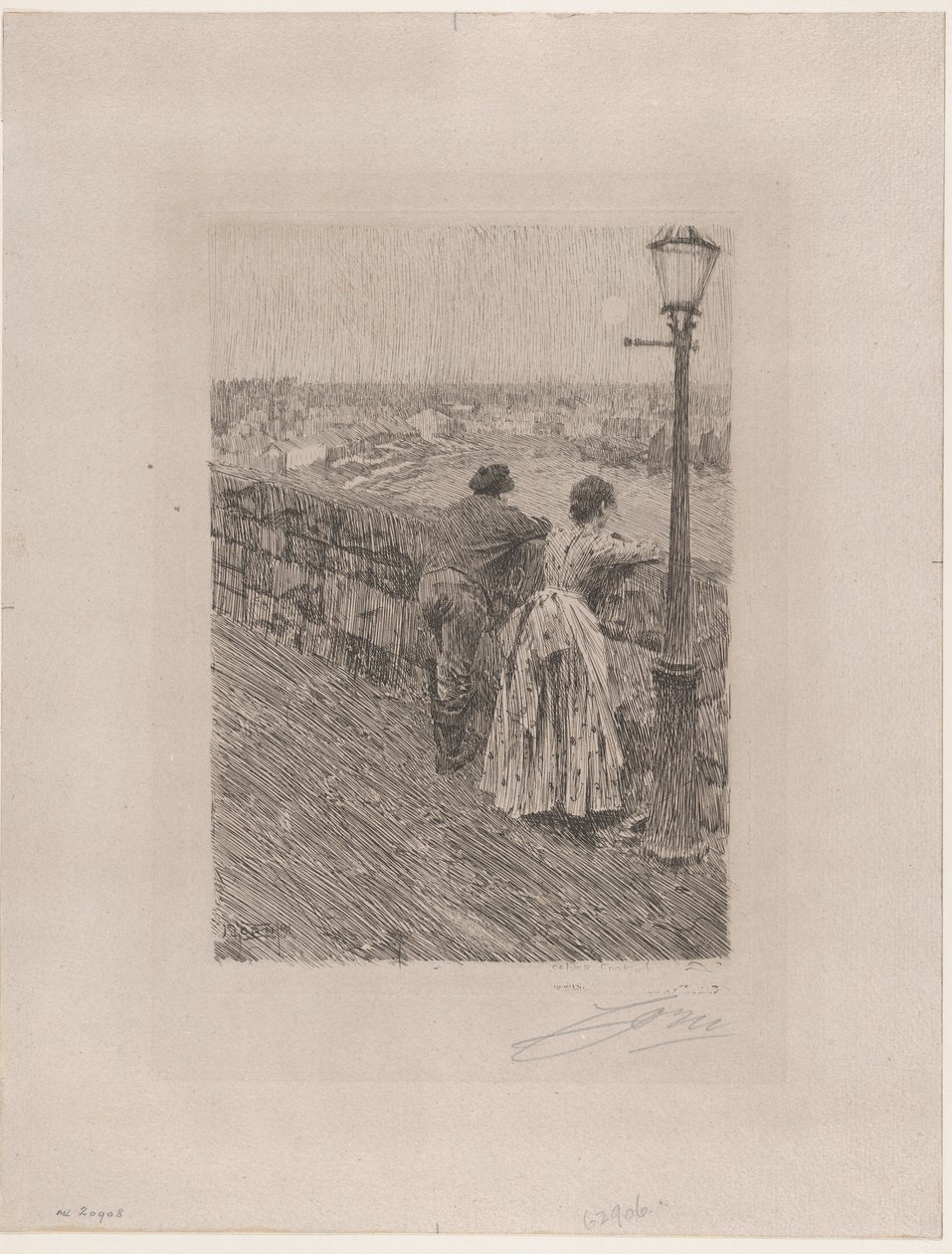 Fisker i Saint Ives af Anders Zorn