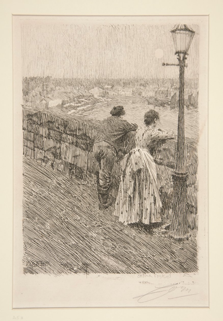 Fisker ved St. Ives af Anders Leonard Zorn
